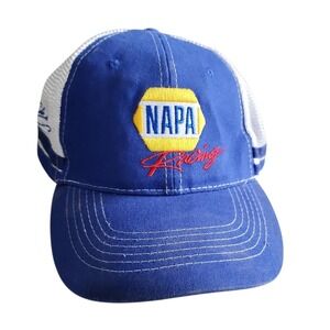 NAPA Racing Chase Elliott 24 Hendrick Motorsport Trucker Hat Blue White Snapback